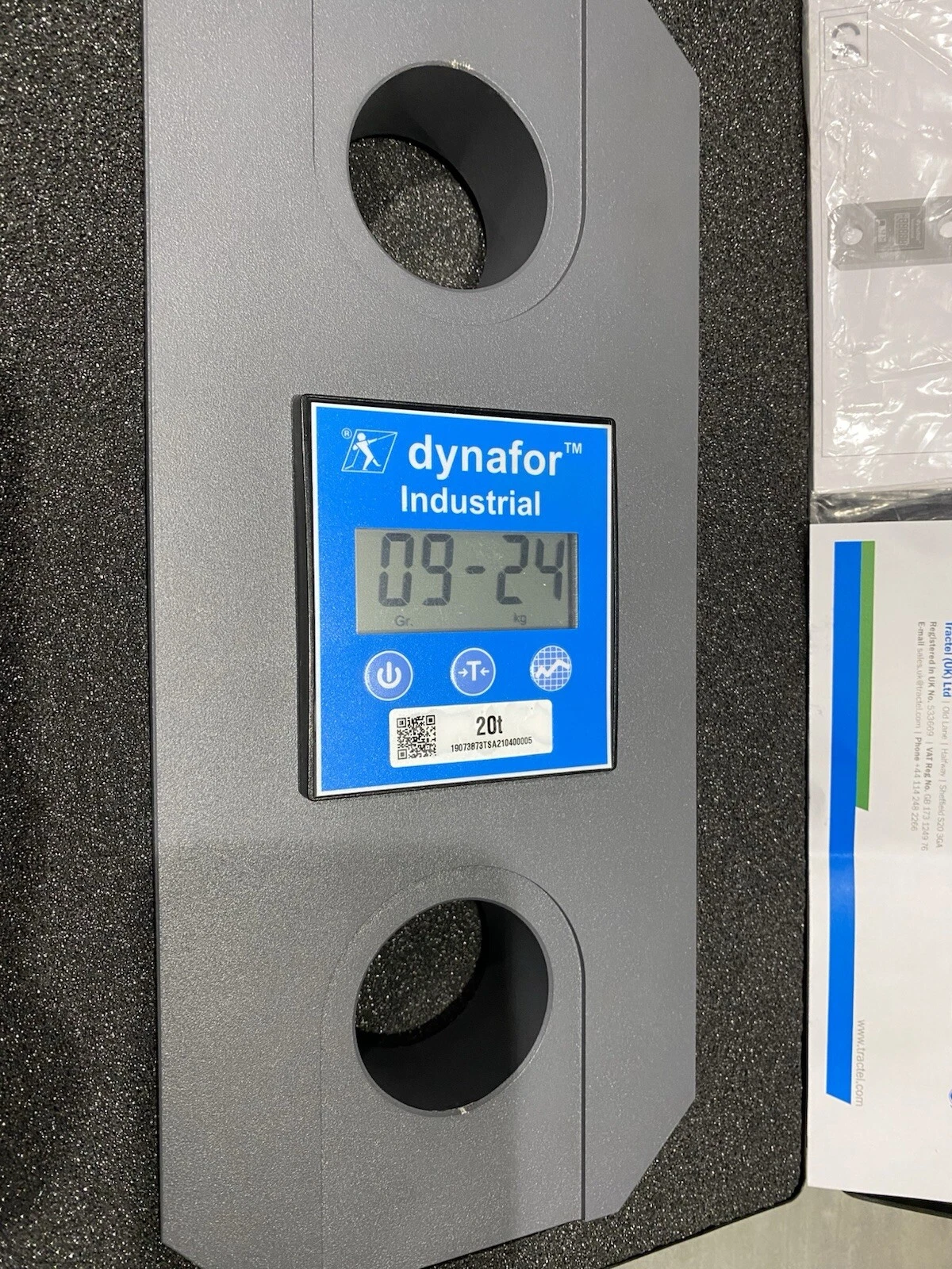 Dynafor Industrial 20t Load Cell Indicator - Calibrated Excellent Cond INC VAT 2