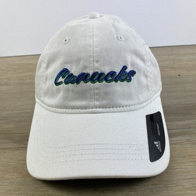 Vancouver Canucks Hat NHL White Adidas 