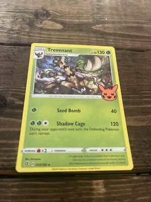 trevenant pokemon card trick or trade Stamped Holo Trevenant (Trick or Trade BOOster Set) Pokemon TCG Halloween