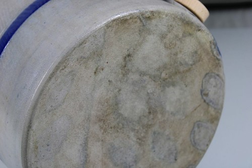 C7/ Schweickhardts Weinessig - alter 15 Liter Steingut Topf - ca. 42 cm , 6 Kg H - Bild 12 von 12