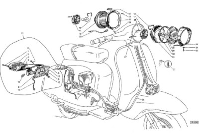 Engine Earth Wire For Lambretta Li Series 3 By Casa Lambretta Ebay