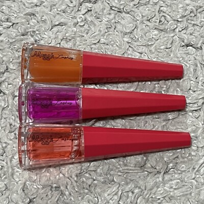 Meggi Lashes Lippenöl Konvolut Passionsfrucht, Kirsche, Wassermelone UVP 18 