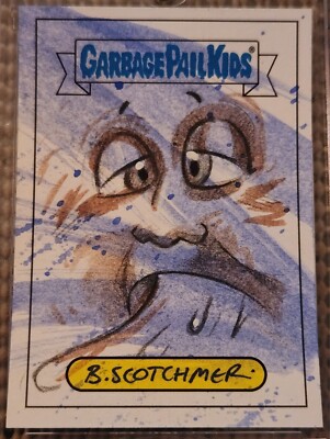 RICHIE RETCH: SCOTCHMER OFFICIAL WATERCOLOR EFFECT SKETCH CARD GPK ON VACATION