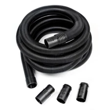 RIDGID Vacuum Hose Wet/Dry Shop Vac 2-1/2" x 13' Flexibility Locking Accessories