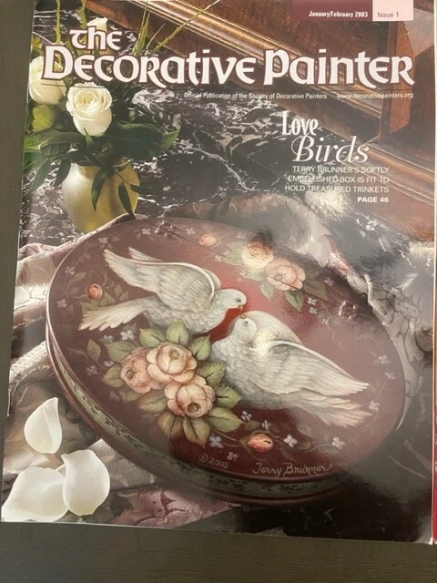 The Decorative Painter Magazine Lot Tole Qty=10 2003-2007 - Image 2 of 4