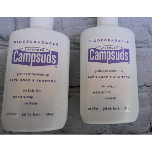 Campsuds Lavender Bath & Shampoo 8 oz Total (2-4oz bottles) - Foto 2 di 3