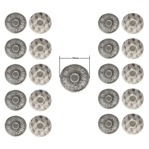 14/18mm Magnetic Double Rivets Buttons Fastenings Purses Bags Handbags Luggage - Picture 12 of 39