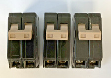 CULTER HAMMER CH270 CIRCUIT BREAKER 120/240VAC 2POLE MISSING SCREWS***LOTOF3***