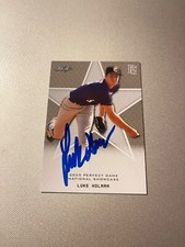 LSU Tigers LUKE HOLMAN Signed Card
