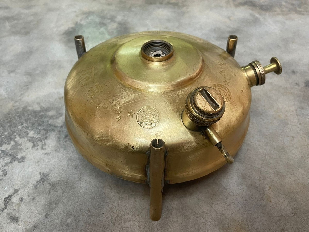 Old Rare Prabhat No.105 Kerosene Brass Foldable Camping Old Rare Prabhat No.105 Kerosene Brass Foldable Camping
