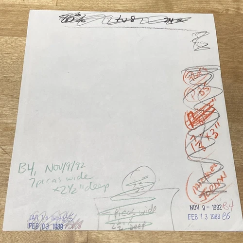 写真のようにレアな1988年マイケルジョーダンAPレーザー/ワイヤー/タイプIIIスラムダンク写真! - 画像6/6