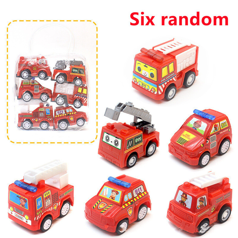 Joyfy 18pcs Pull Back City Cars And Trucks Set, Friction-powered Toy - View #7