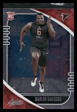2020 Panini Absolute #180 Marlon Davidson Rookie Atlanta Falcons