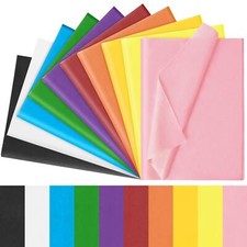 120 Sheets 20x14 inch Colored Tissue Paper for Gift Bags 10 Colors Bulk
