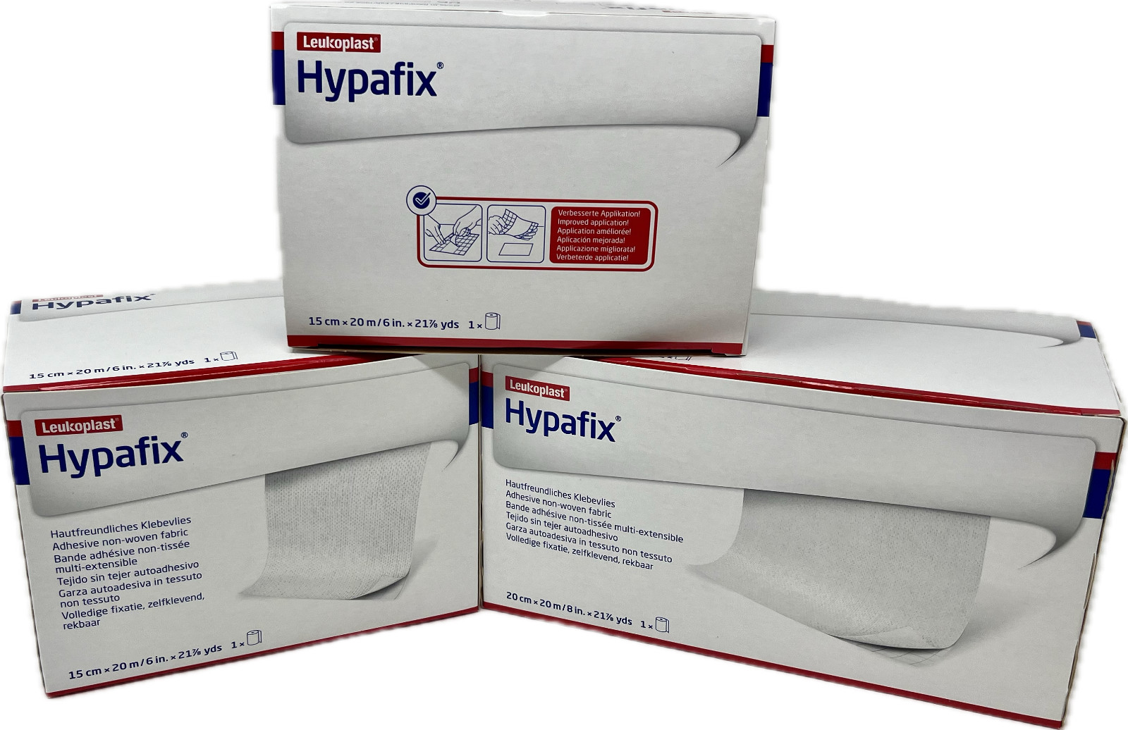 Hypafix Leukoplast ehemals Fixomull, diverse Breiten und Varianten je 20Meter