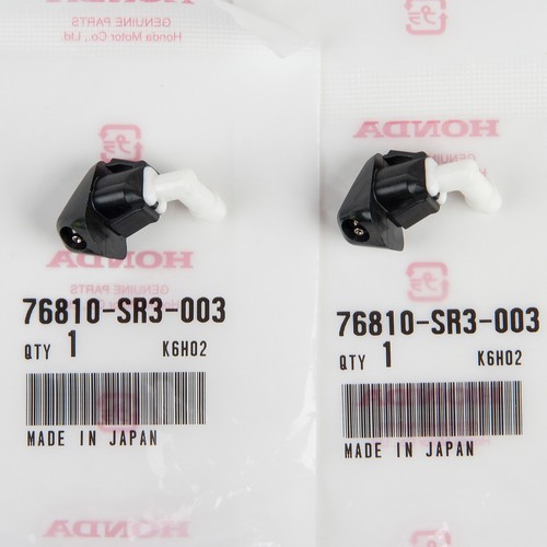 Genuine OEM Honda Windshield Washer Nozzle 76810SR3003 Quantity=2pc