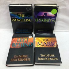 TIM LAHAYE  JERRY B JENKINS LEFT BEHIND SERIES LOT OF 4 HARD COVER BOOKS