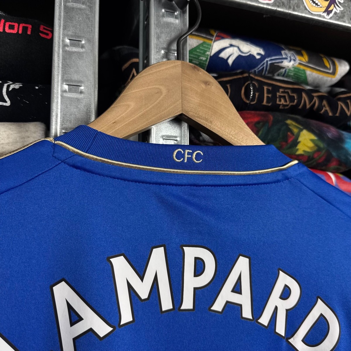 CHELSEA 2012 2013 #8 LAMPARD LONG SLEEVE HOME SHIRT JERSEY ADIDAS