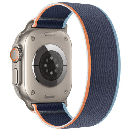 Elastic Solo Loop Band Nylon Strap For Apple Watch Ultra 49mm 10 9 8 7 6 38-46mm - Picture 19 of 25
