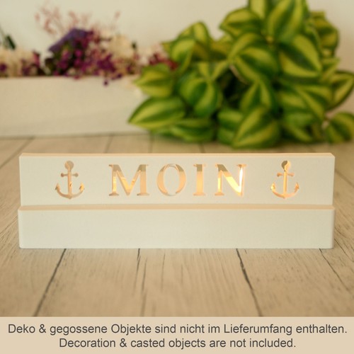 3D Silikon-Formen „Schöner Wohnen“ zum Gießen von Einschiebe-Deko - Bild 5 von 41