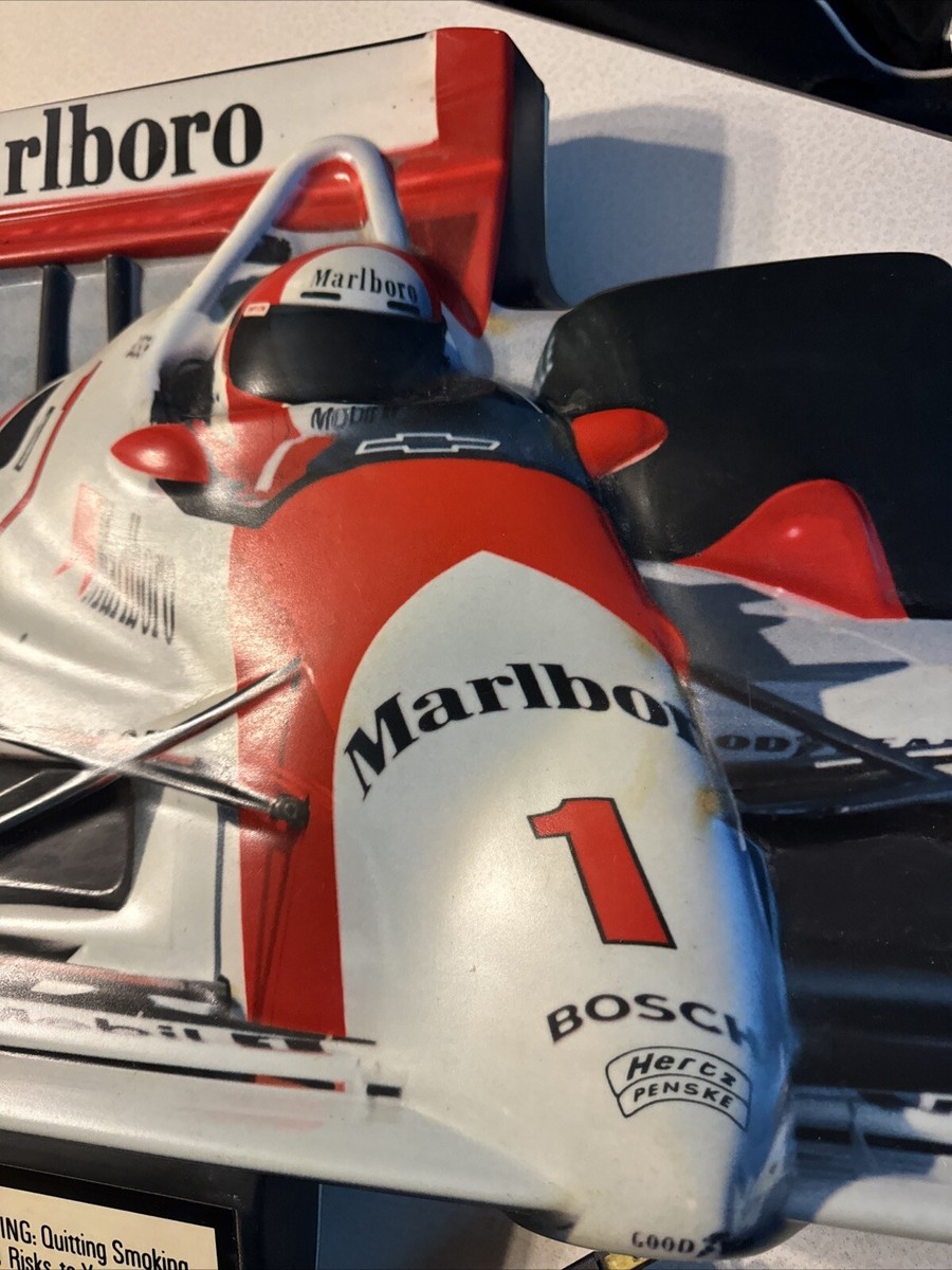 Vintage MARLBORO 1993 Light Up Formula 1 Car Sign Phillip Morris