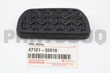 4712152010 Genuine Toyota PAD, BRAKE PEDAL 47121-52010