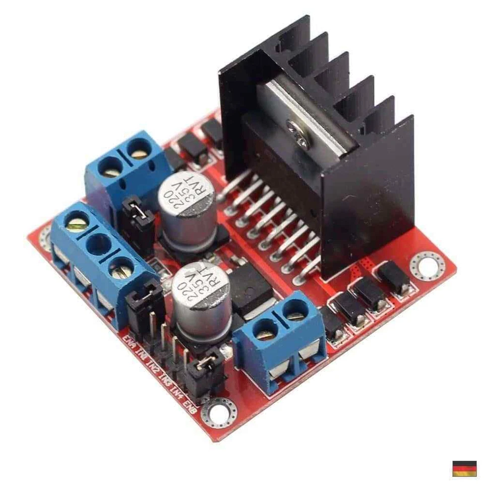 L298N Motortreiber Endstufe Schrittmotor Driver Arduino Modul Board Raspberry P - Bild 3 von 3