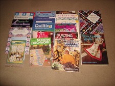 22 Piece Lot Quilting Books and Patterns-Great American Quilts-Quilts of America