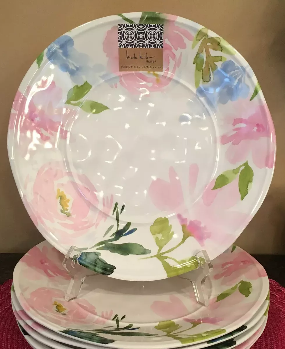 Nicole miller melamine plates cheap