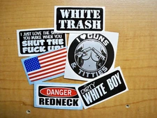 6 Funny Hard Hat Stickers  Sarcastic Construction Site Helmet Decals  Laborer