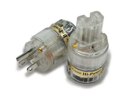 IeGO 8095-Ag Pure Silver Hi-End Power Plug and IEC Connector (10% off)