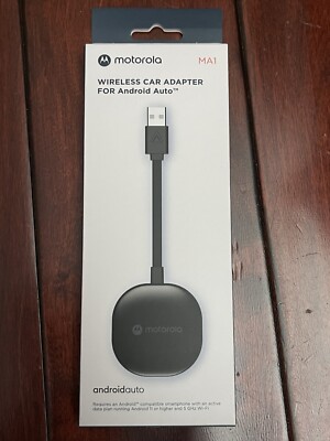 NEW Motorola MA1 Wireless Android Auto Car Adapter USB Bluetooth FAST SHIPPING