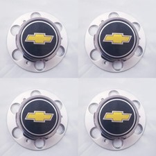 4 X 6-lug Chevy 1500 Silverado Suburban Blazer Wheel Center Cap Set W Screws