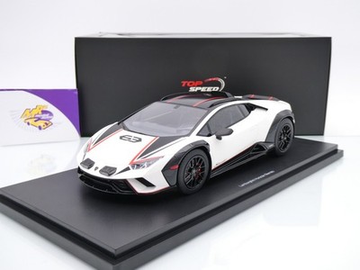 Top Speed TS0610 # Lamborghini Huracan Sterrato #63 2022 '' Bianco Asopo '' 1:18