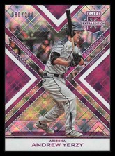 Andrew Yerzy 80/200 Aspirations Purple 2016 Panini Elite Extra #54 Diamondbacks