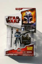Star Wars The Clone Wars CW24 Captain Rex 3.75    MOC 2009