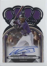 2023 Panini Chronicles Crown Royale Rookie Signatures /99 Warming Bernabel Auto