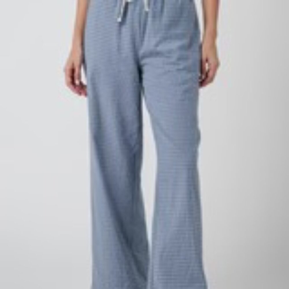 Buttermelon Drawstring Checkered Drawstring Pants… - image 2