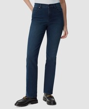Gloria Vanderbilt Women's Blue Amanda Classic Tapered Jeans Pants Size: 16
