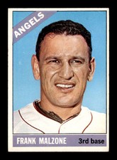 1966 Topps #152 Frank Malzone  VG/VGEX X3206557
