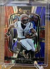 Panini Select Prizm Ja'Marr Chase Cincinnati Bengals #157 Premier Level 2025