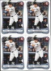 Aaron Judge 2026 Bowman #1 - 4 Card Lot