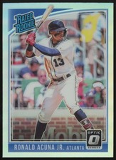 2018 Donruss Optic Holo Silver MLBPA Baseball Parallel Cards Pick From List