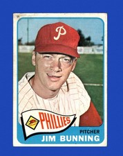 1965 Topps Set-Break # 20 Jim Bunning VG-VGEX *GMCARDS*