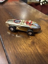 Thunder Jet Ho Slot Car Gold Chrome Indianapolis Racer  11 - Aurora 1360 Exec.