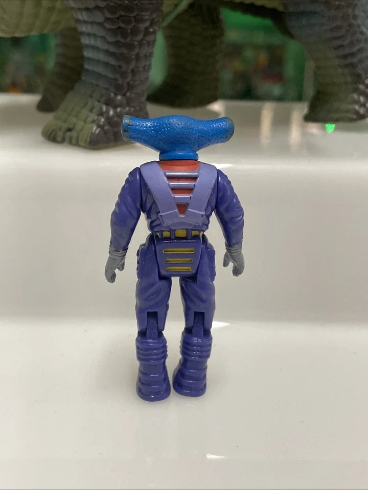 TYCO Dinoriders Triceratops with Hammerhead and Sidewinder Dino Riders 1987 - Imagen 3 de 4