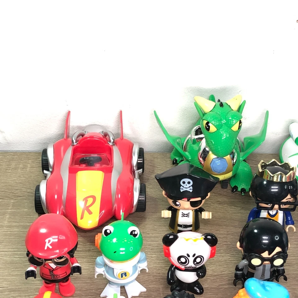 Lote de Figuras del Mundo Ryans Juguetes Figuras de Acción Estatuillas Vehículo Gran Colección 50 Foto 4 de 4