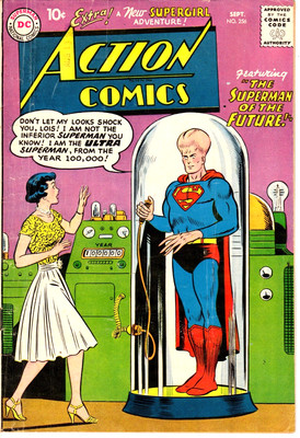 Action Comics # 256 (VG+ 4.5) 1959. Superman. Supergirl.