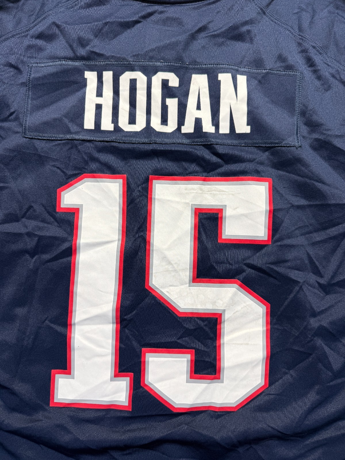 New England Patriots Jersey Mens 2XL Navy Blue Nike #15 Chris Hogan Football NFL thumbnail 10