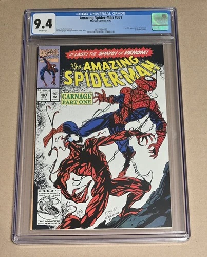 Amazing Spider-Man #361 CGC 9.4